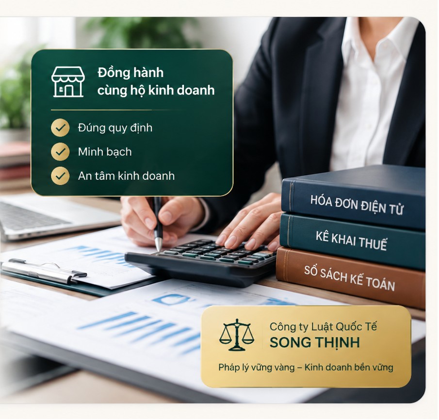 Minh họa dịch vụ kế toán – thuế Song Thịnh cho hộ kinh doanh